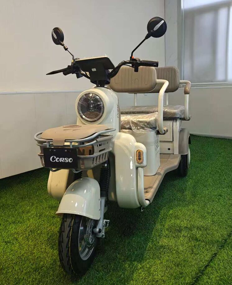 Telo looks ホワイト Купити Трицикл Corso «TENSO» TG-652160, двигун 1500W, акумулятор