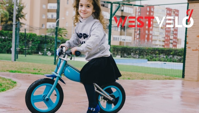 велосипед без педалей купити west velo