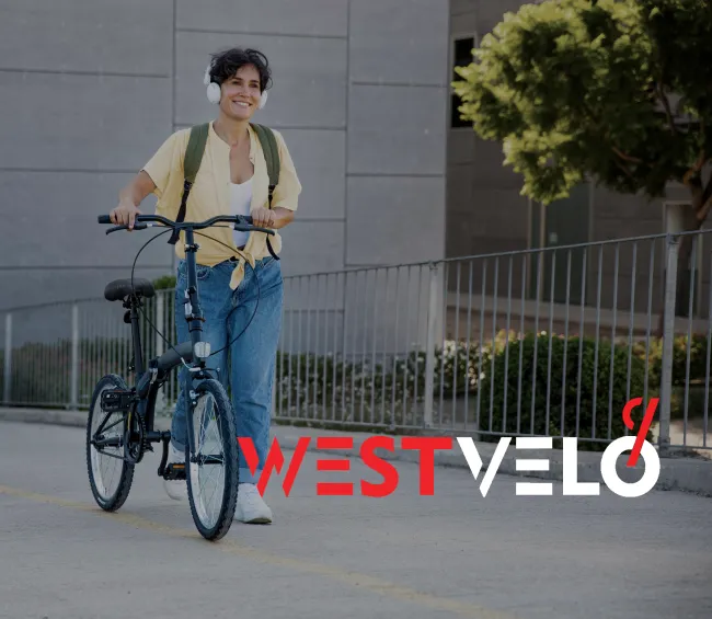 Купити компактний складний велосипед недорого в постачальника Westvelo