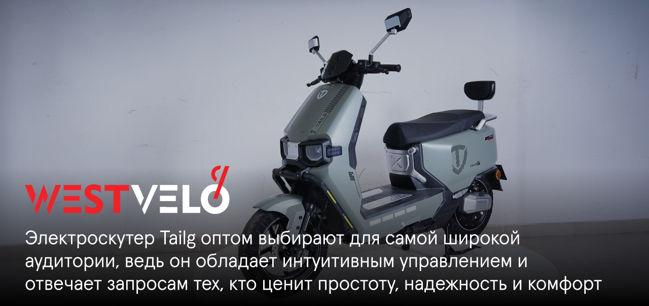 tailg электроскутер оптом
