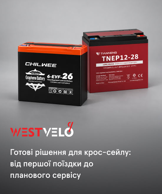 Аксесуари та запчастини для електротранспорту оптом